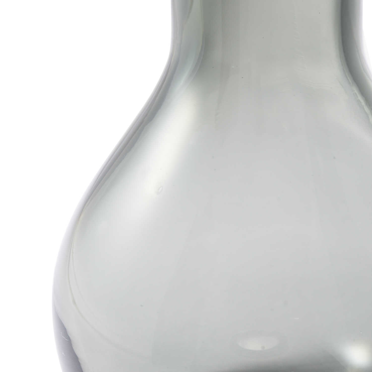 【個人宅配送不可】DGガラスアクビーφ10xH16.5 グレイ