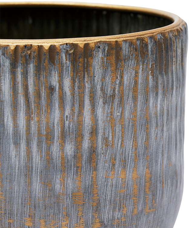 【個人宅配送不可】MC円形アールメタル柄GGLWGφ10xH9