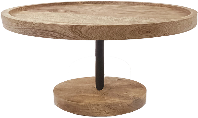 【個人宅配送不可】AMラウンドウッドプレートφ30xH17