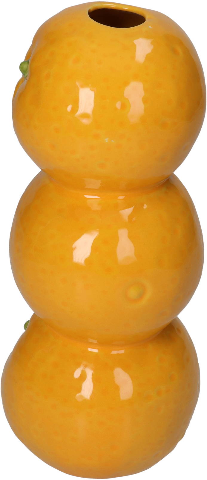 Vase Orange Fine Earthen