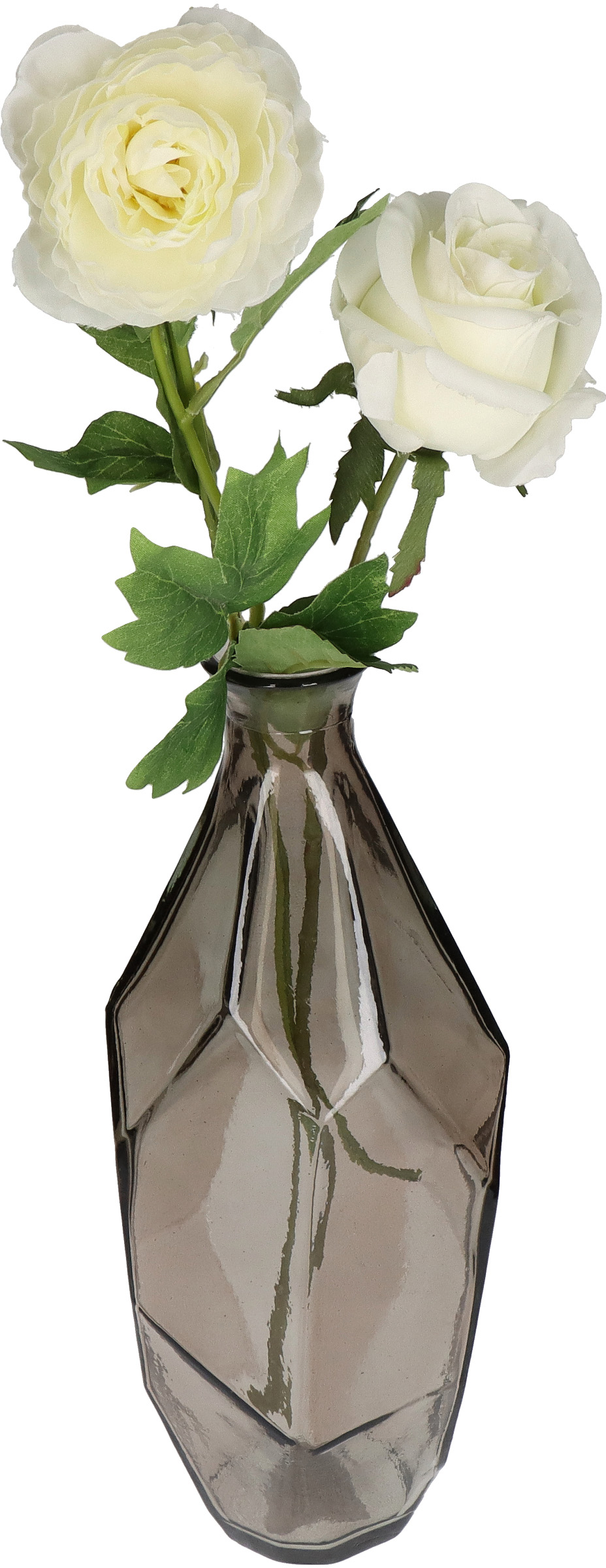 Vase Recycled Brown 31x13x13cm