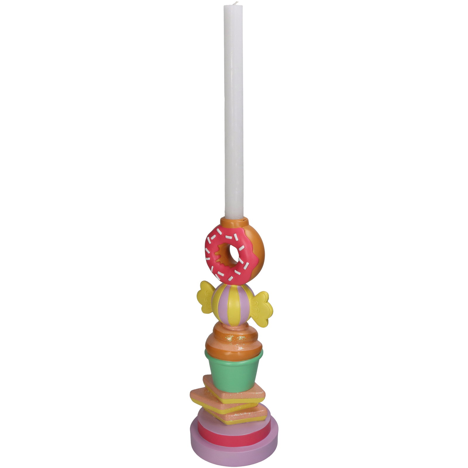 Candle Stick Sweets Polyresin Mult