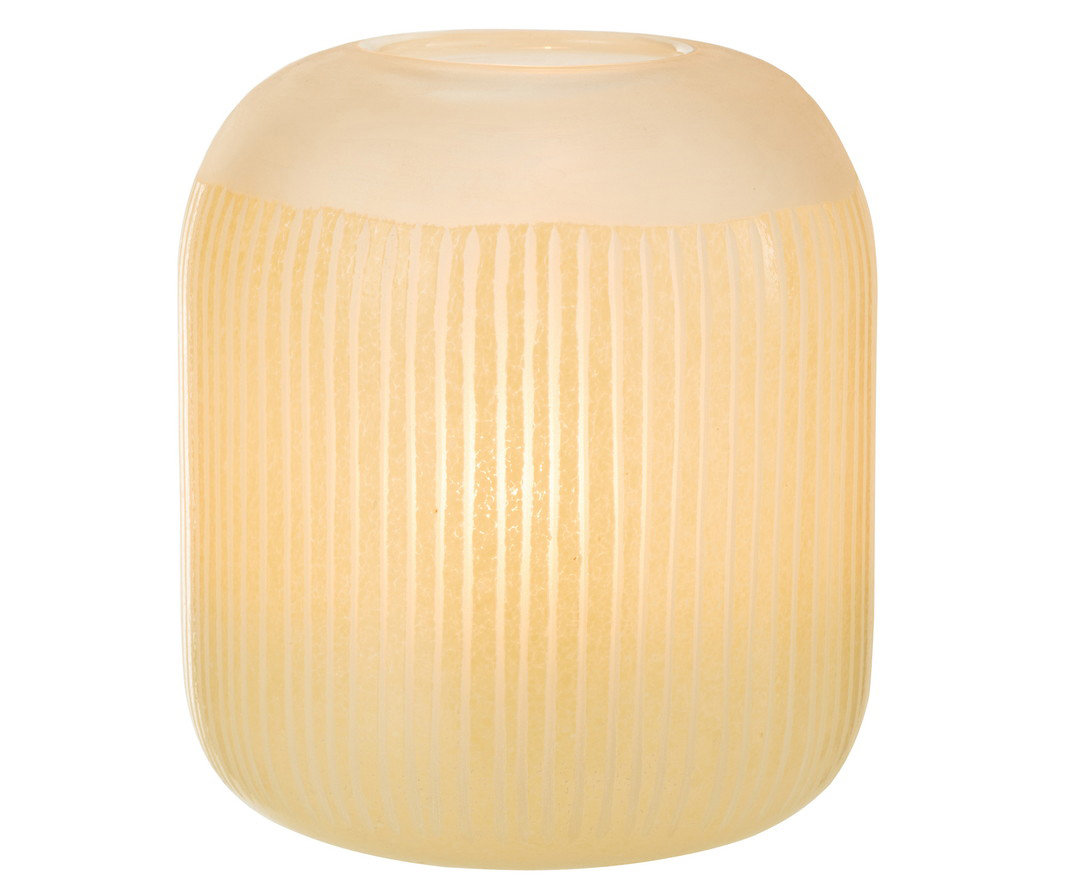 VAAS STREPEN GLAS LICHT GEEL M