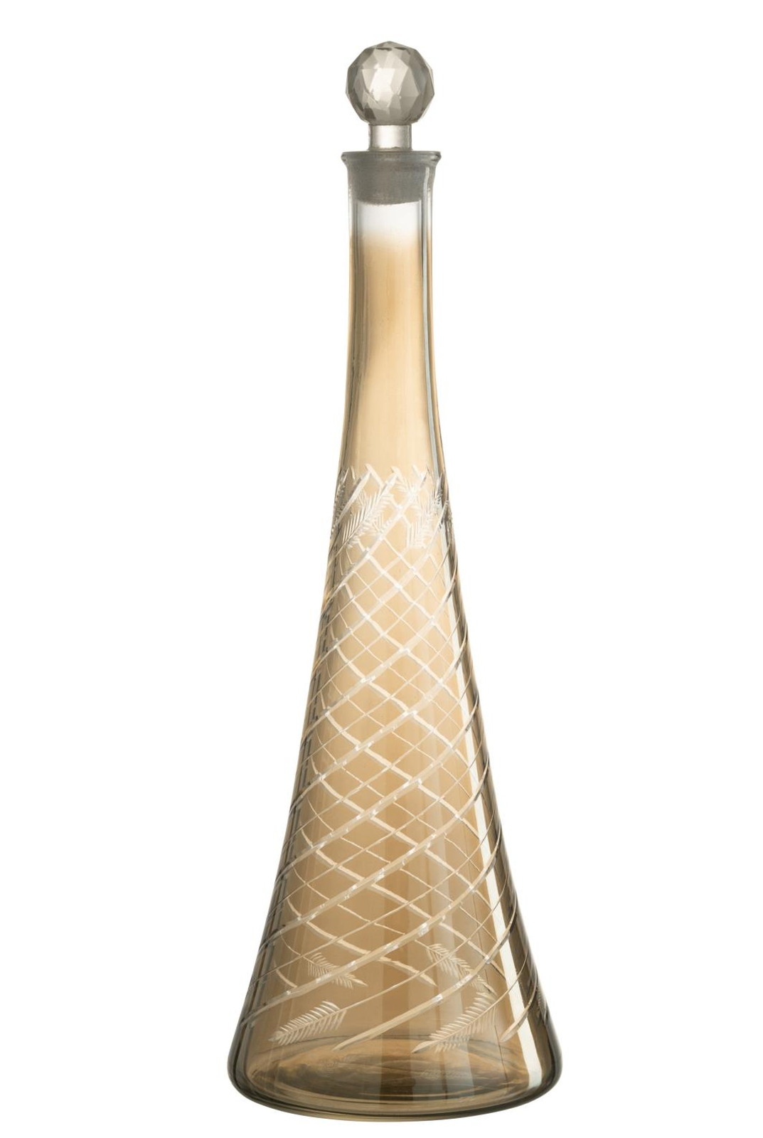 CARAFE STEM GL SMOKE