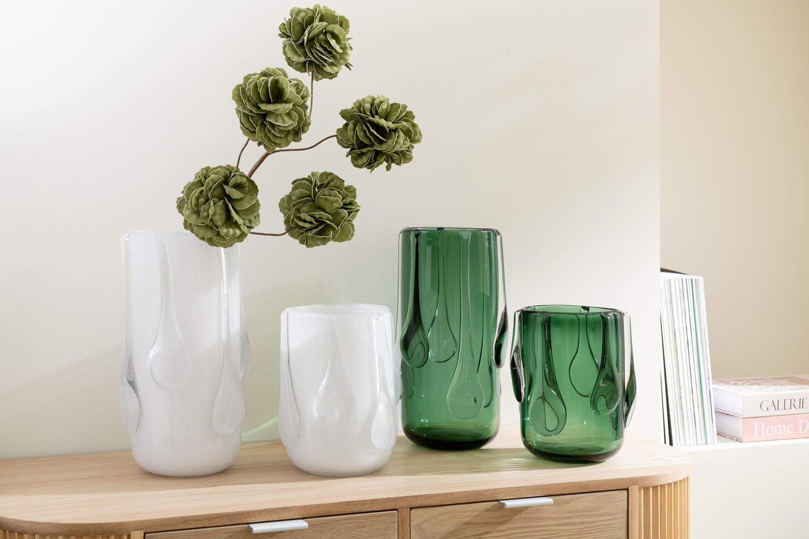 VAAS DRIPPY GLAS POEDERWIT S