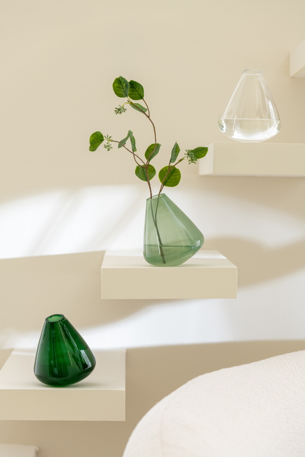 ��VASE TOPAZ GLA TRANSP