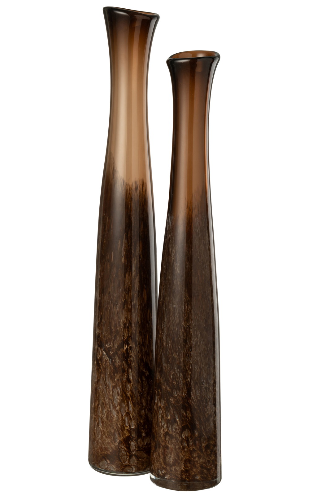 ��VASE CYLINDER GLASS BR L