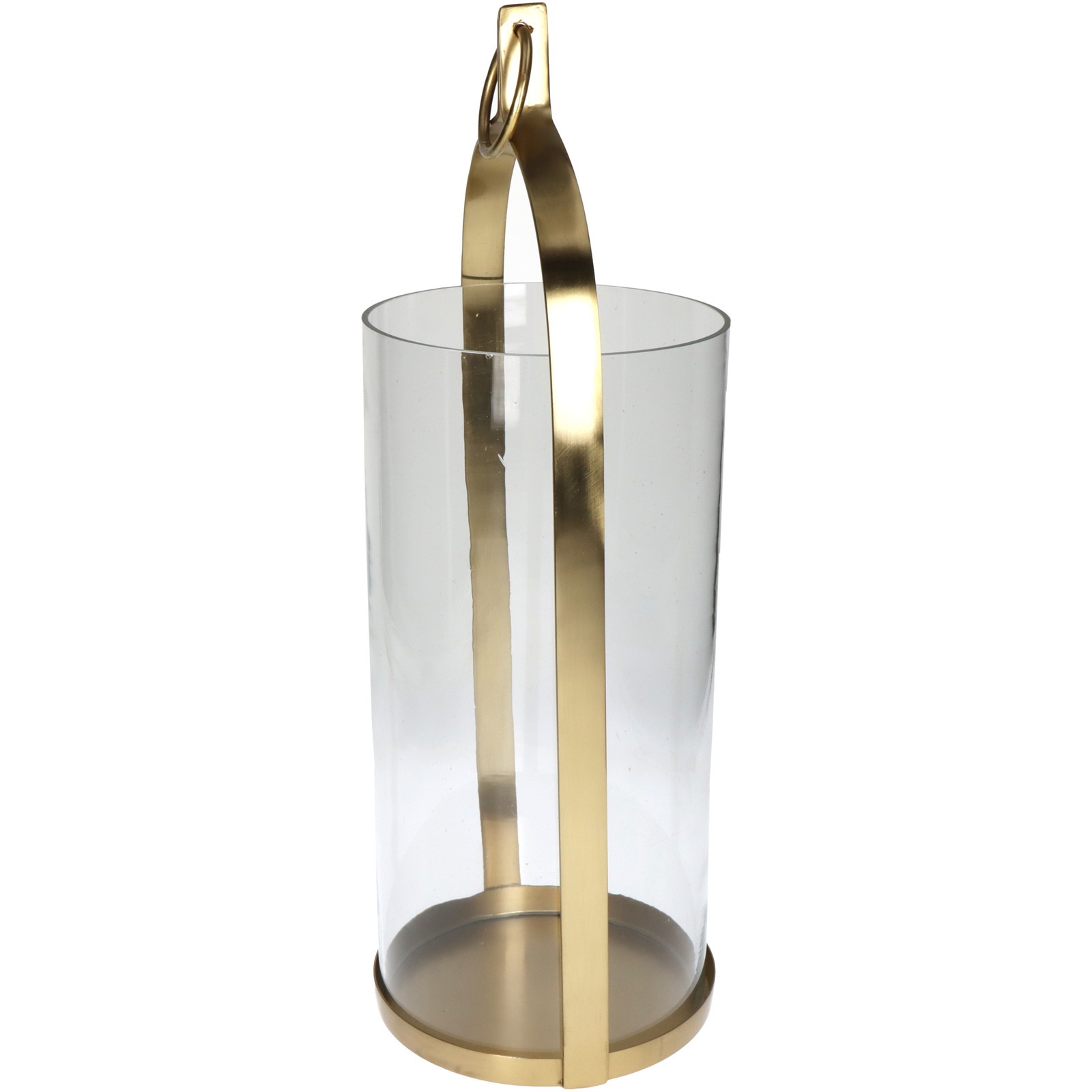 Lantern Gold 16x15x45cm