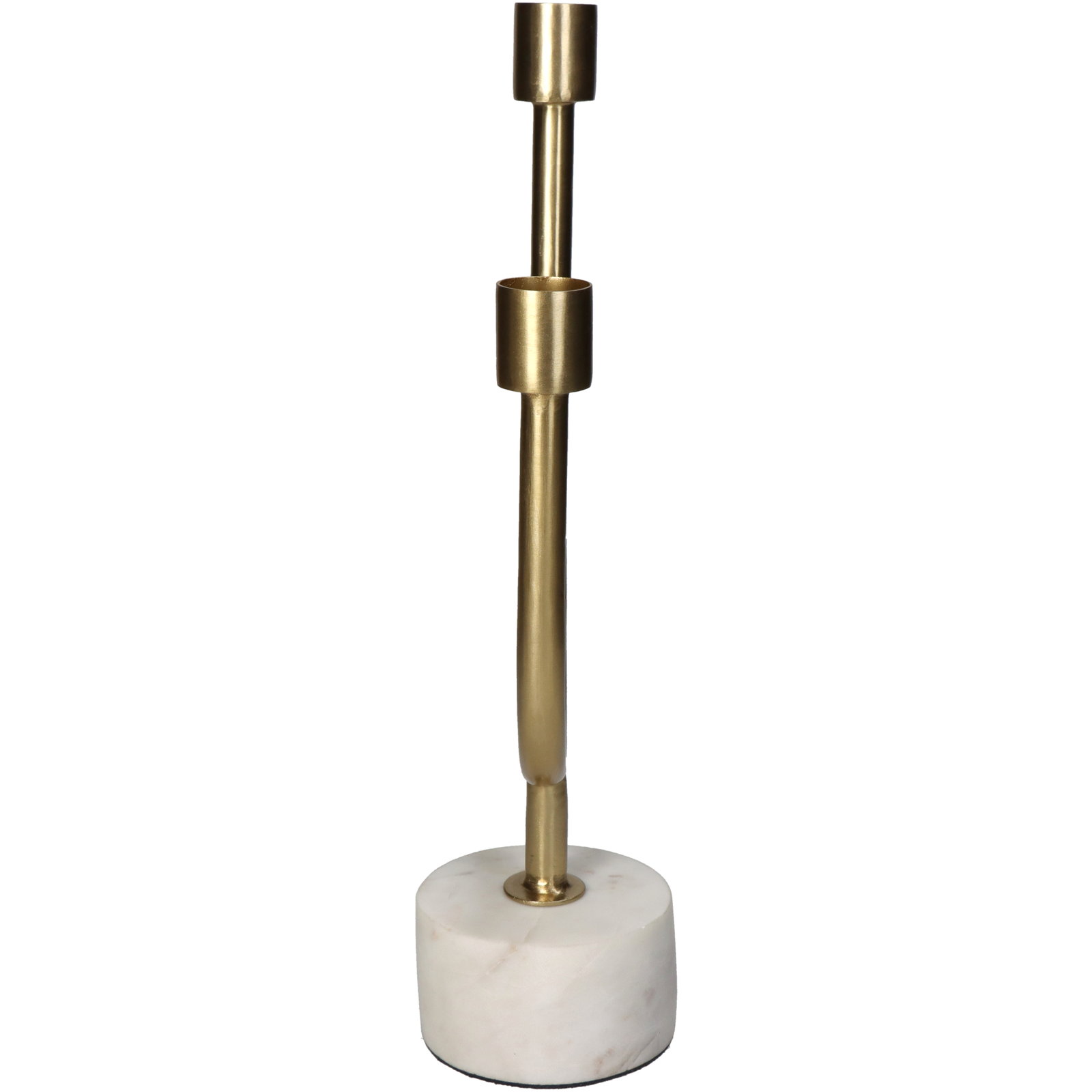 Candle Stick Gold 14x8x31cm