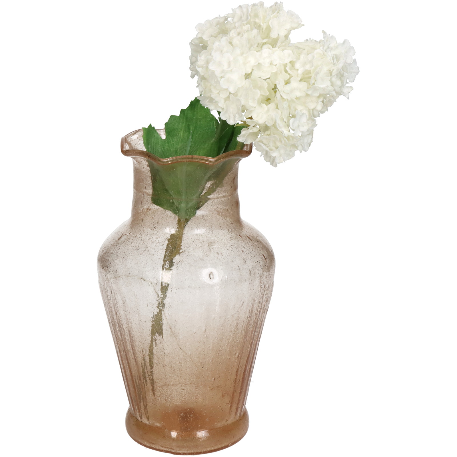 Vase Orange 9x9x15cm