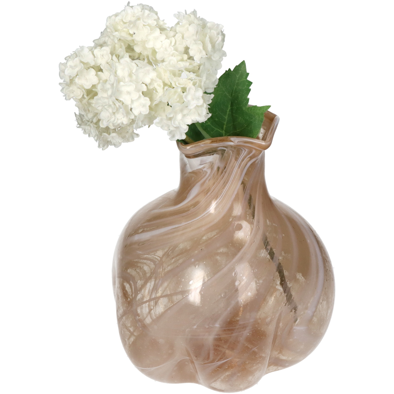 Vase Orange 14x14x15cm