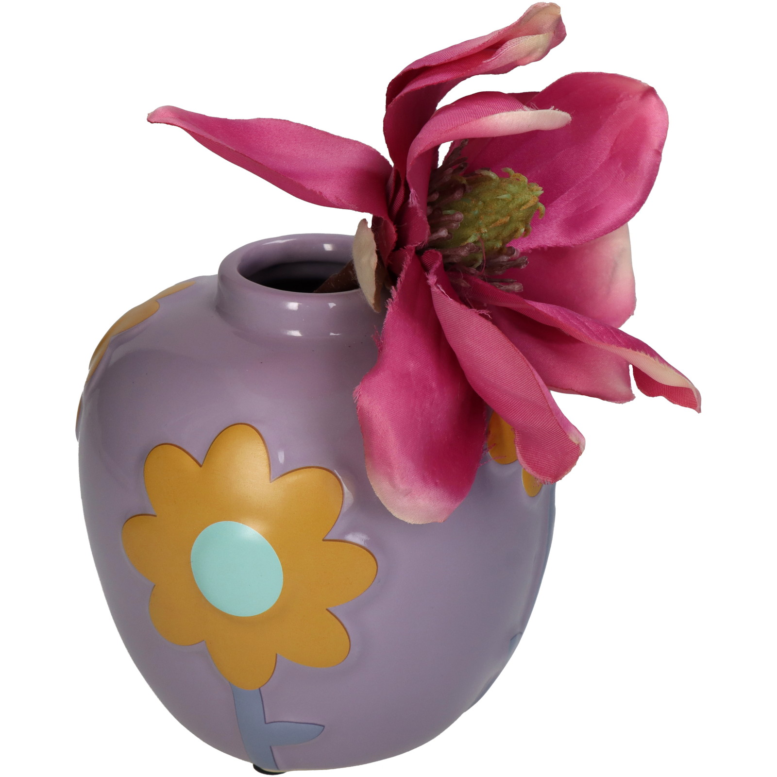 ■Vase Flowers Multi 13x13x13cm