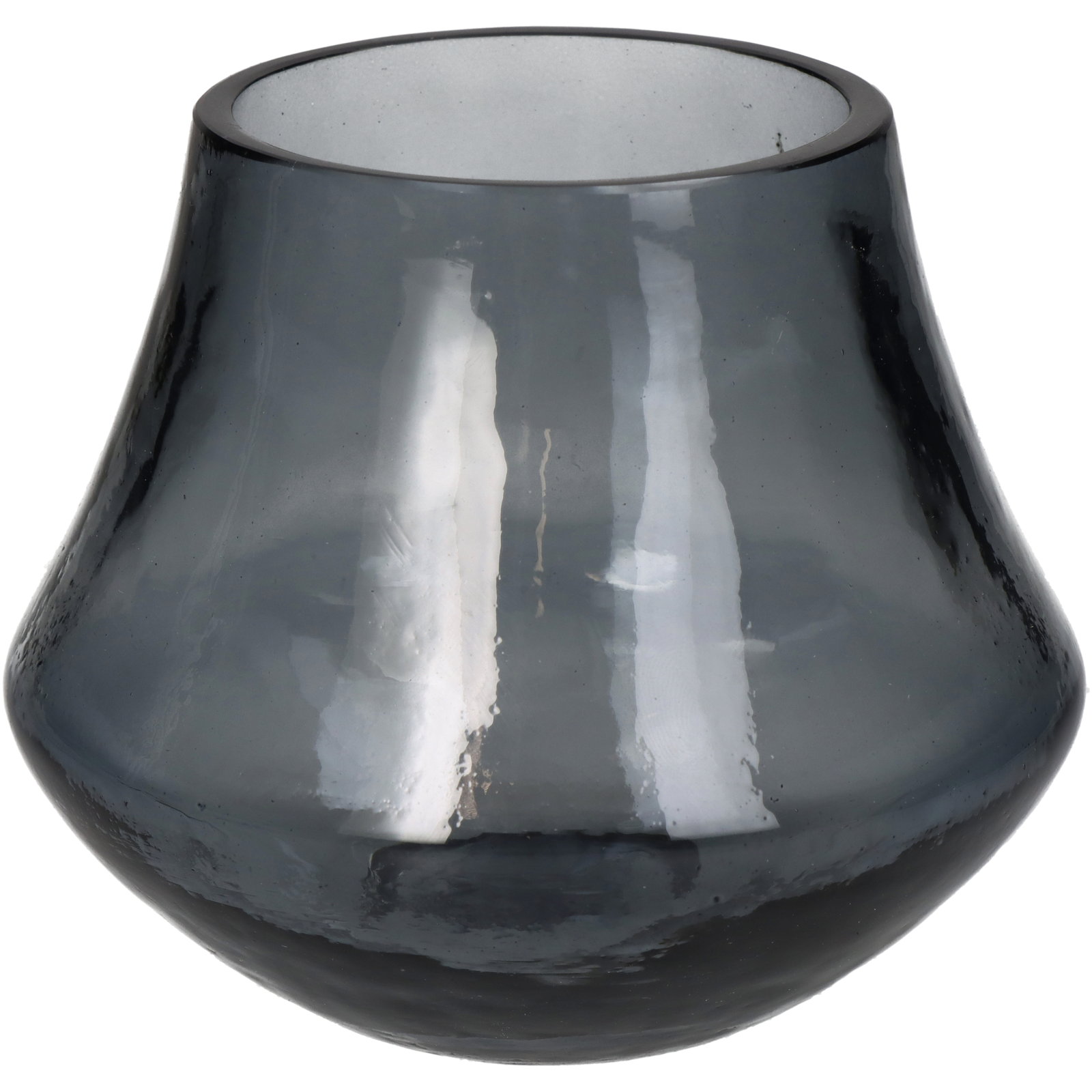 Candle Holder Black 12x12x10cm