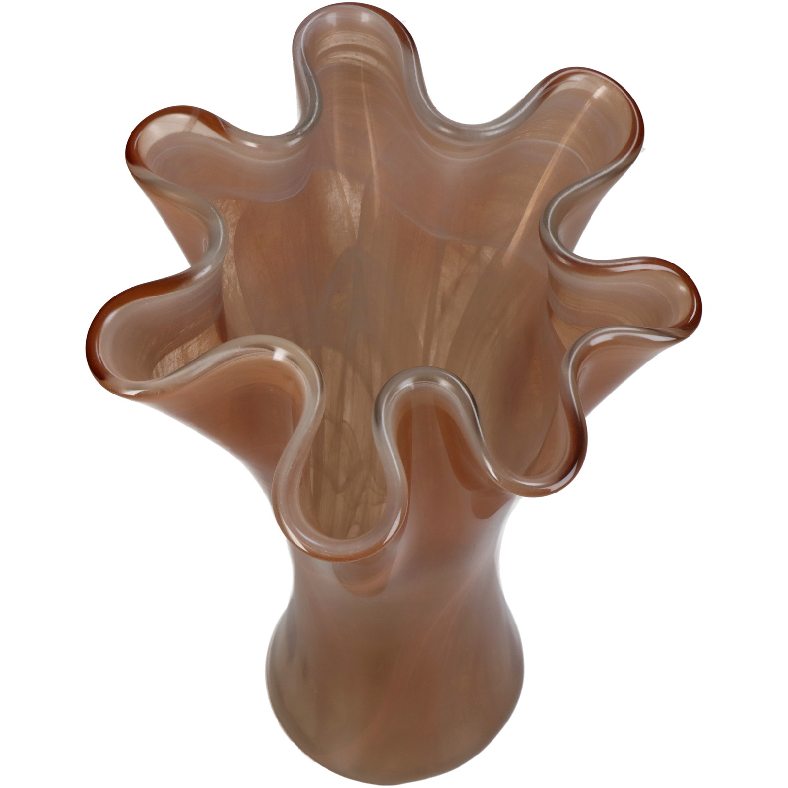 Vase Recycled Brown