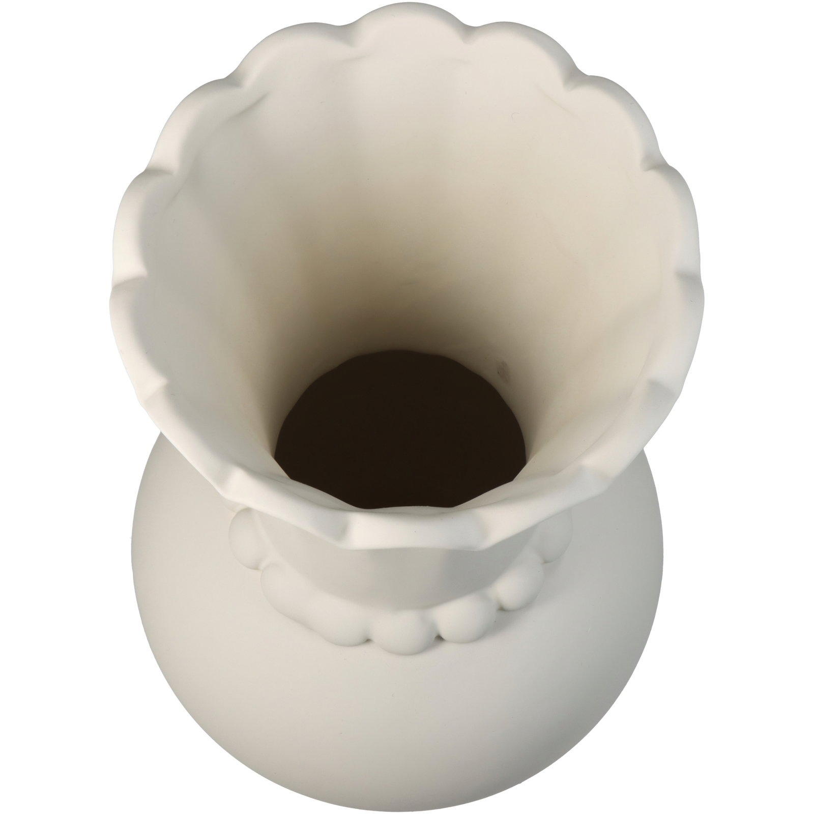 Vase Dolomite Ivory 14x14x26.1cm