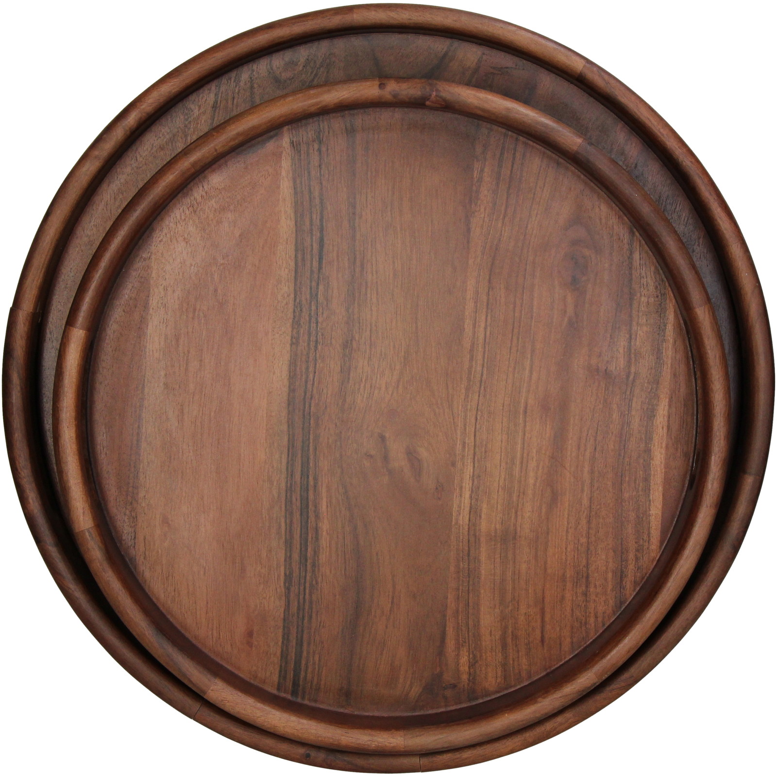 Serving Tray Wood Brown