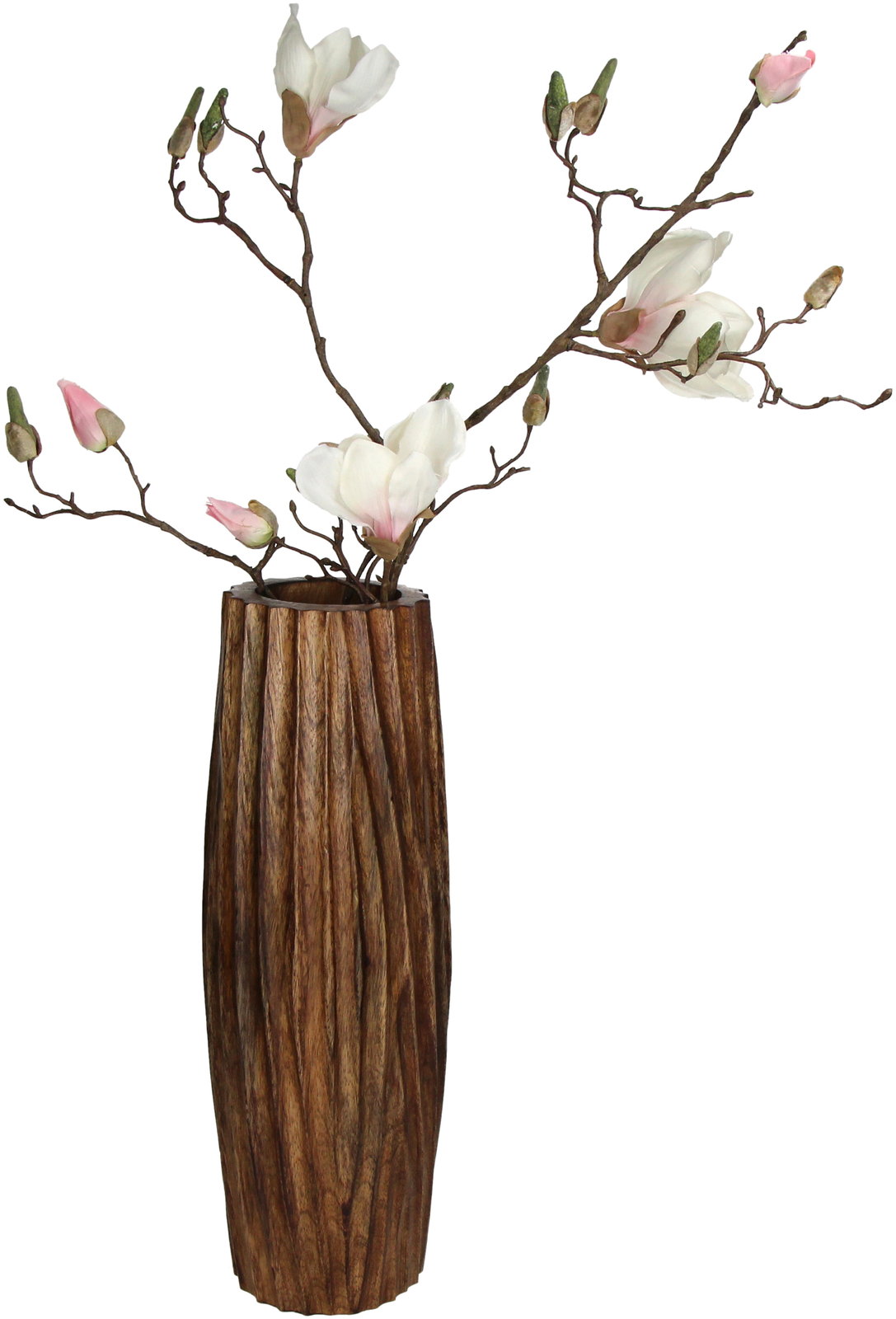 Vase Mango Wood Brown