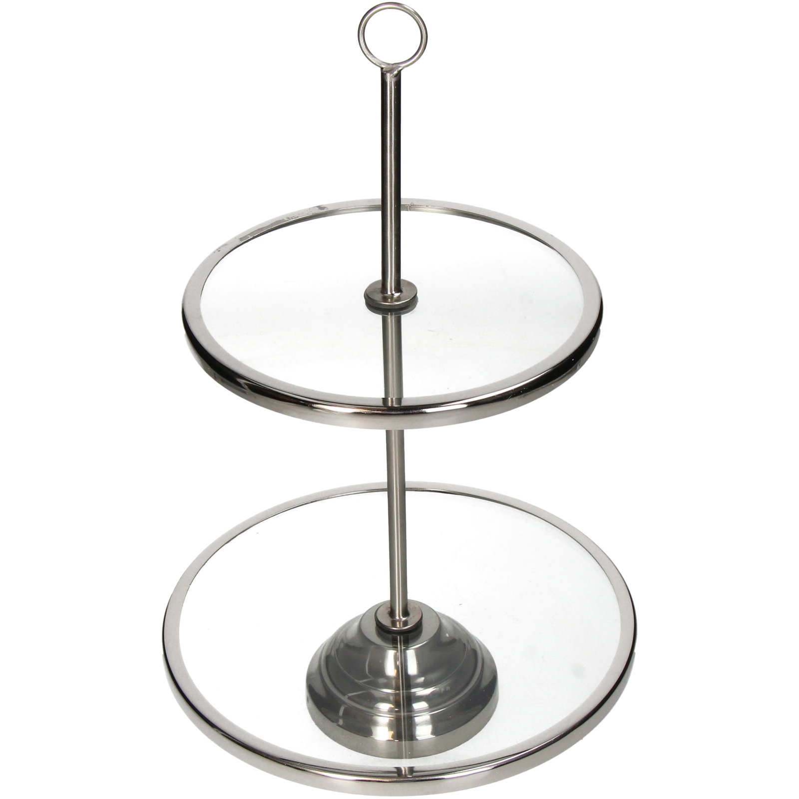 Etagere Iron Silver 26x26x41cm