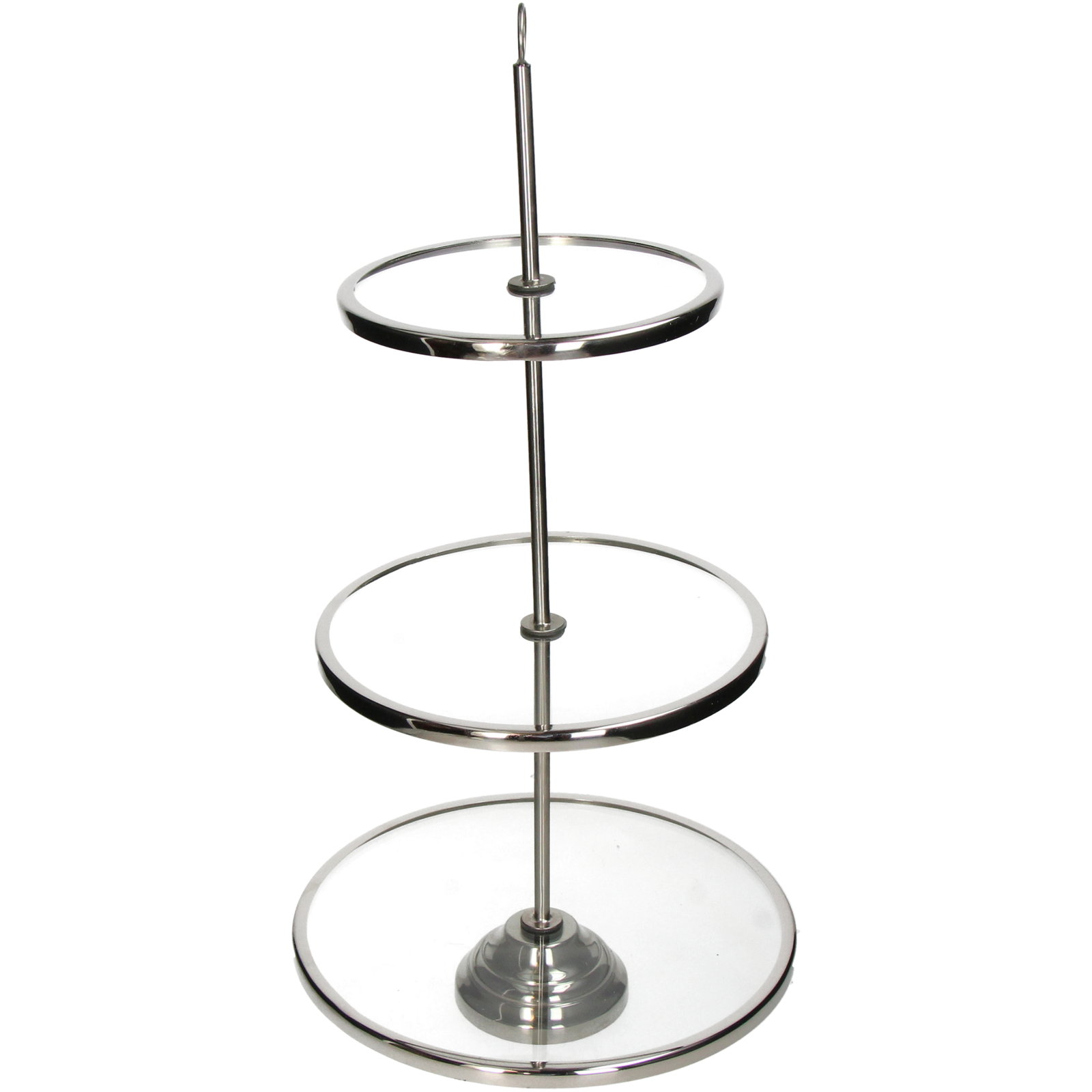 Etagere Iron Silver 31x31x61cm