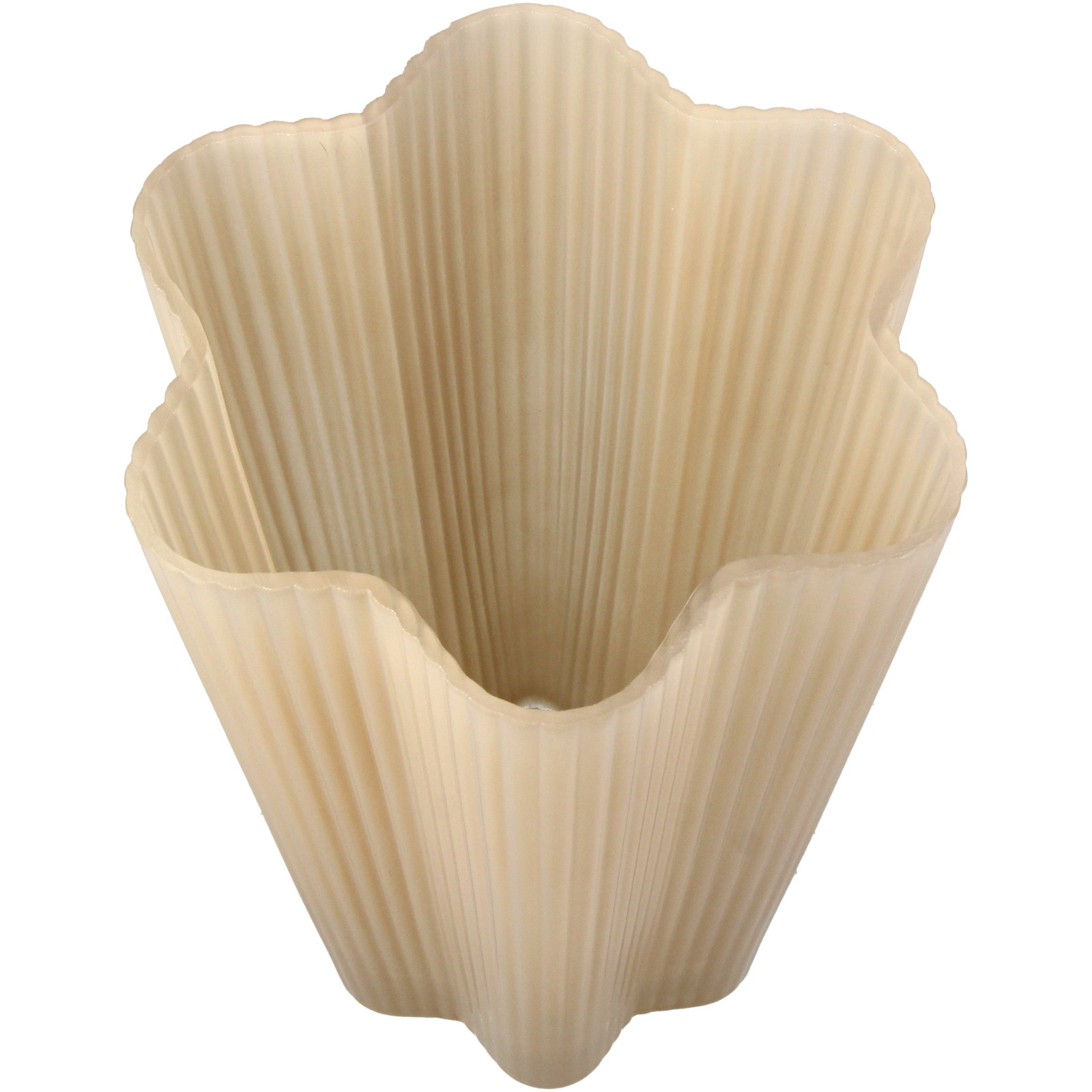 ■Vase Glass Beige