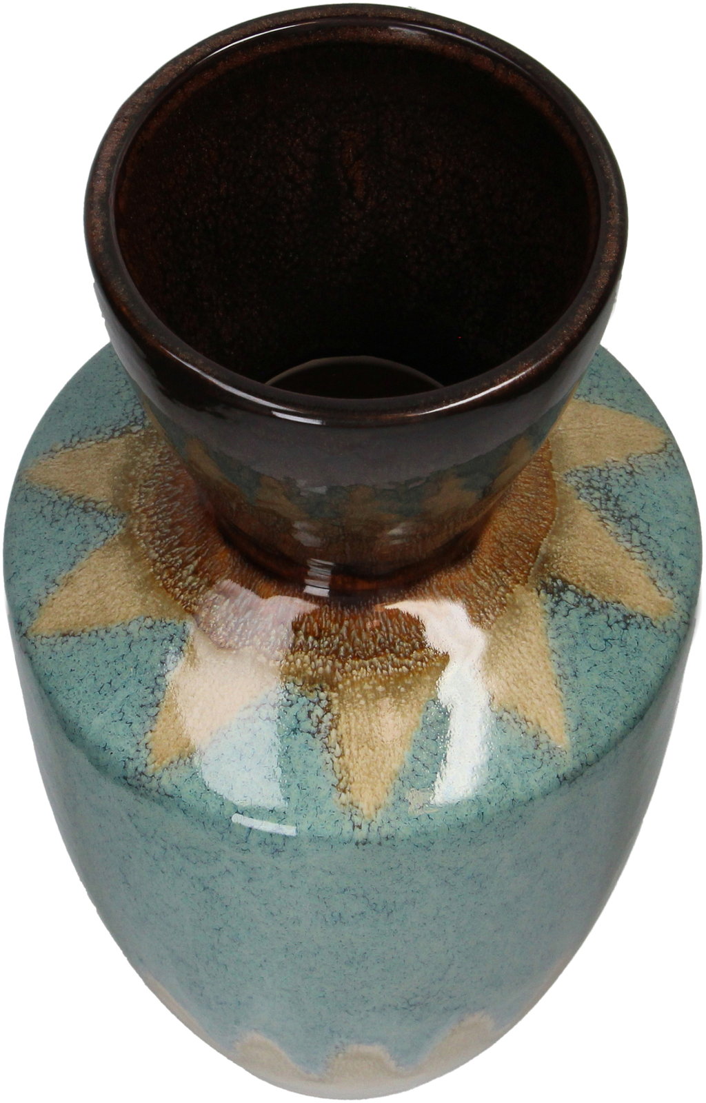 Vase Stoneware Blue