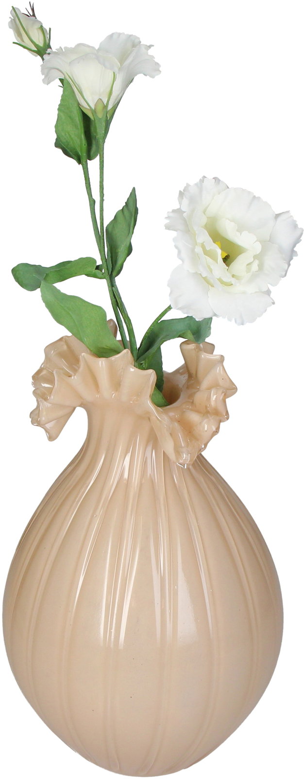 Vase Glass Beige