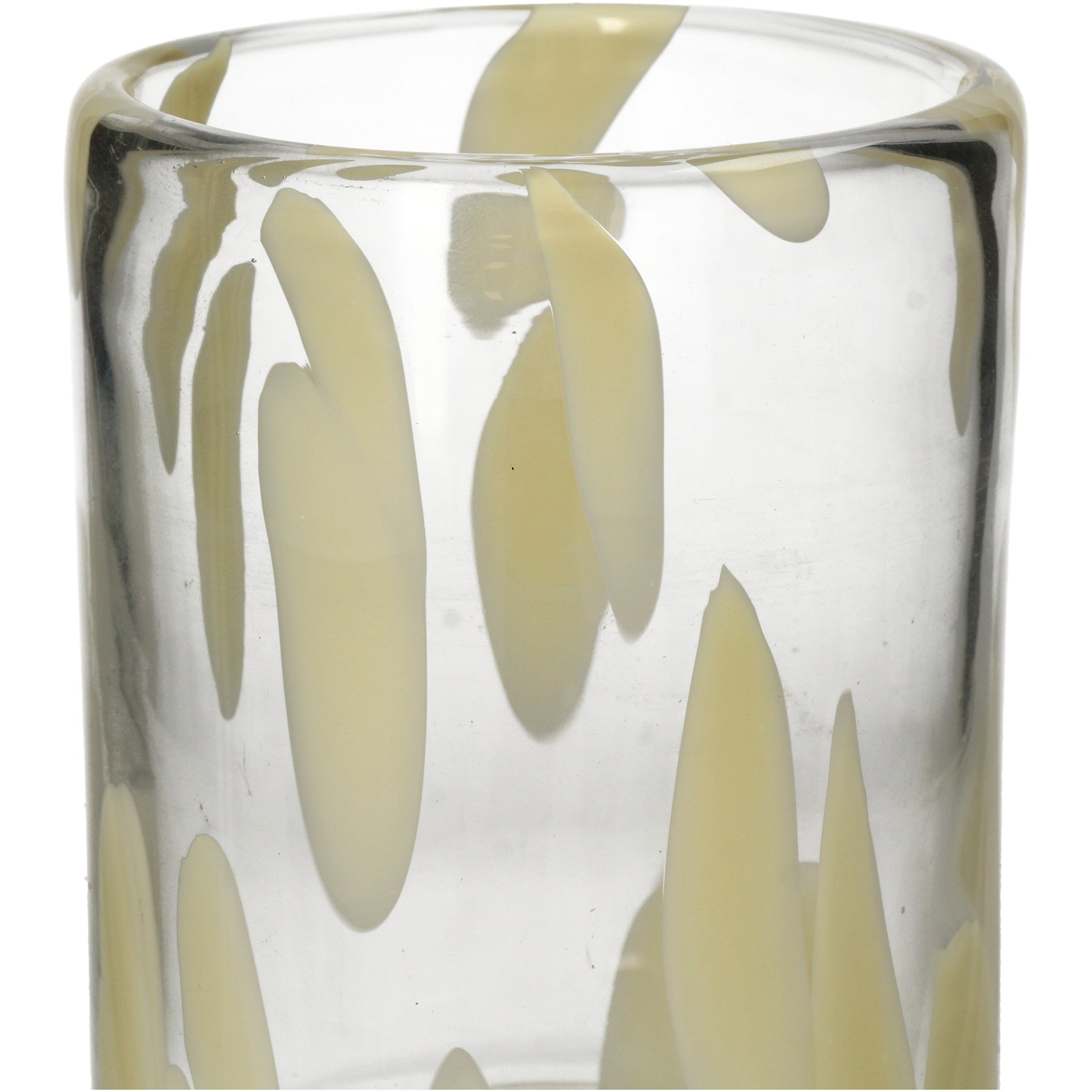 ■Vase Glass Beige