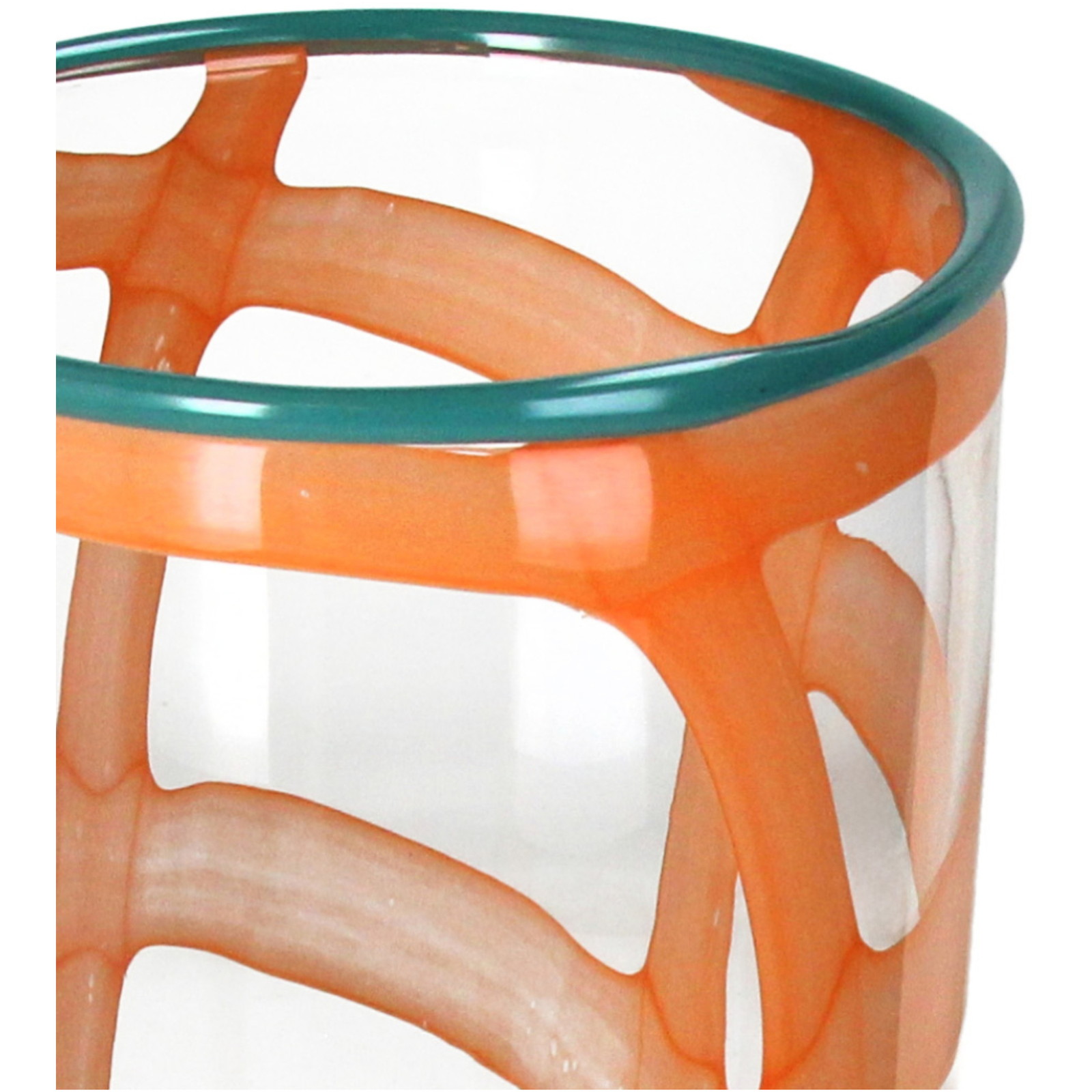 ��Vase Glass Terra 14x14x33.5cm