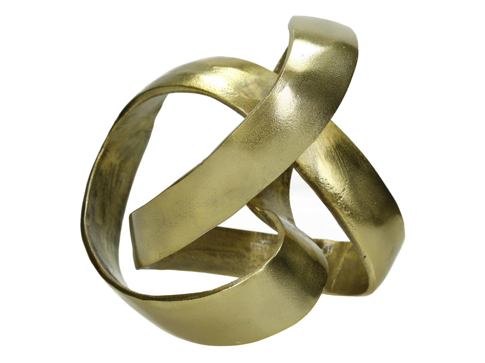 Ornament Knot Gold 17x20x23cm