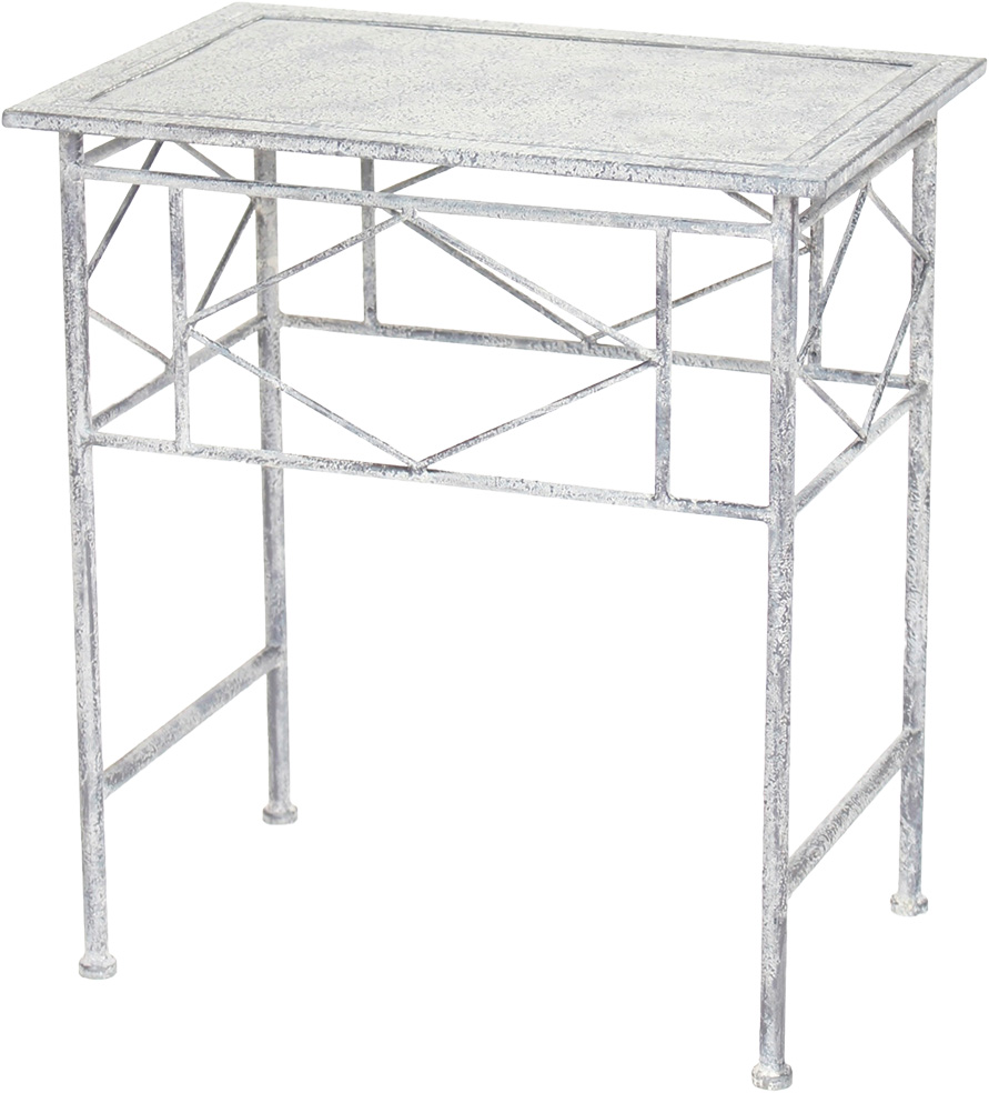 【個人宅不可】アイアンシャビーテーブルset2