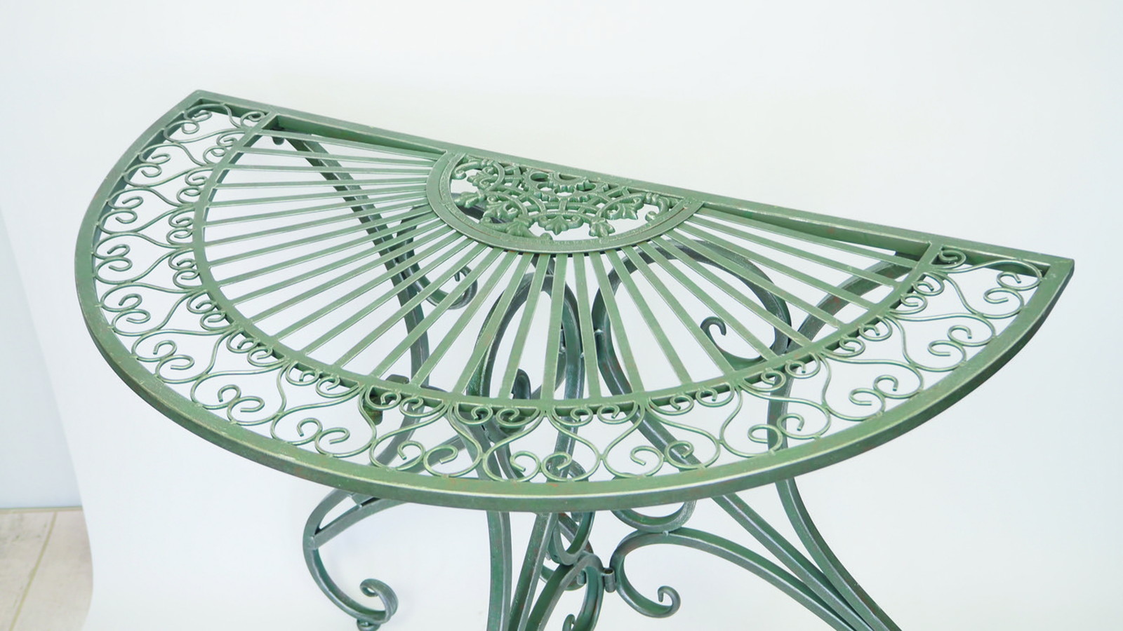 【個人宅配送不可】ハーフラウンドテーブル