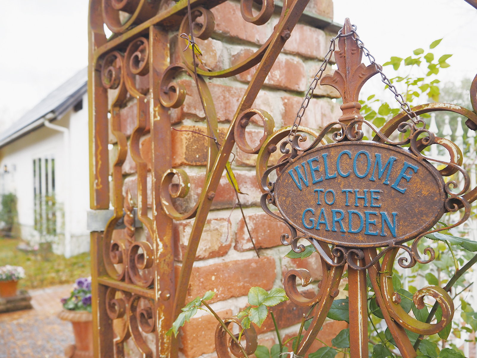 【個人宅配送不可】ウェルカムガーデンハンギング