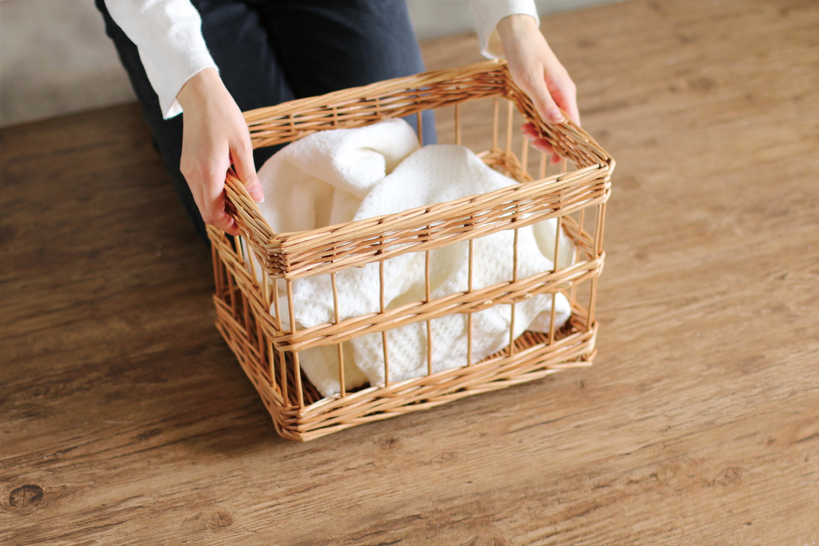 煮柳スカシ編み収納セット(L・M・Sセット)