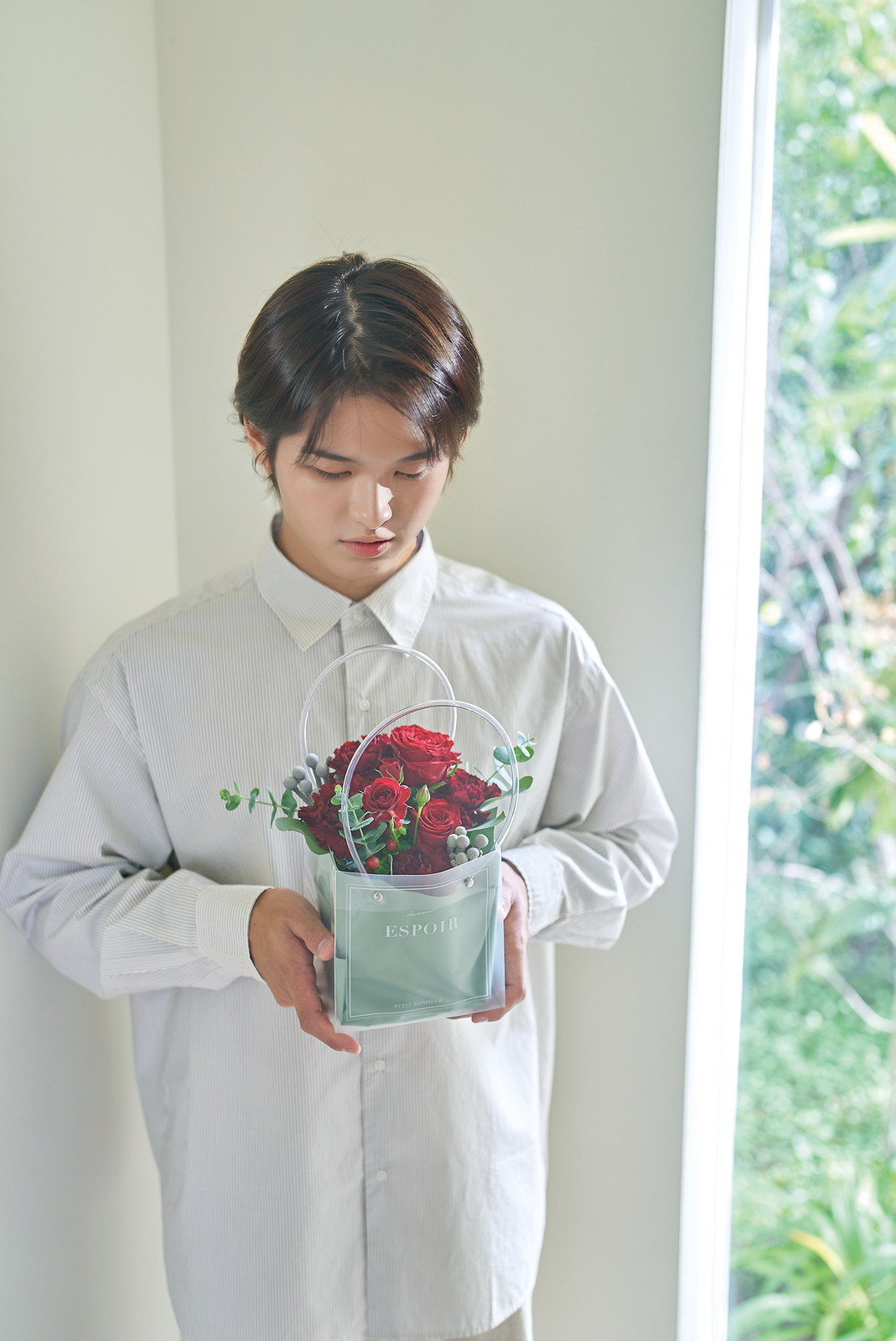 クリアフロストバッグ M