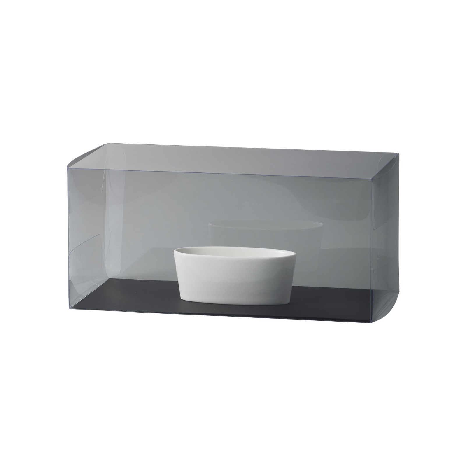 WHITE VASE Oval_12L5W5H