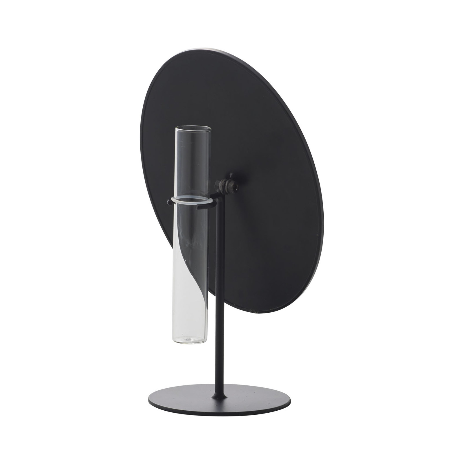 mirror vase_14.5L10W25H BLACK