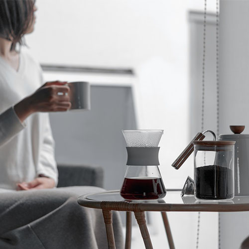 ySimply HARIOzص Glass Coffee Maker