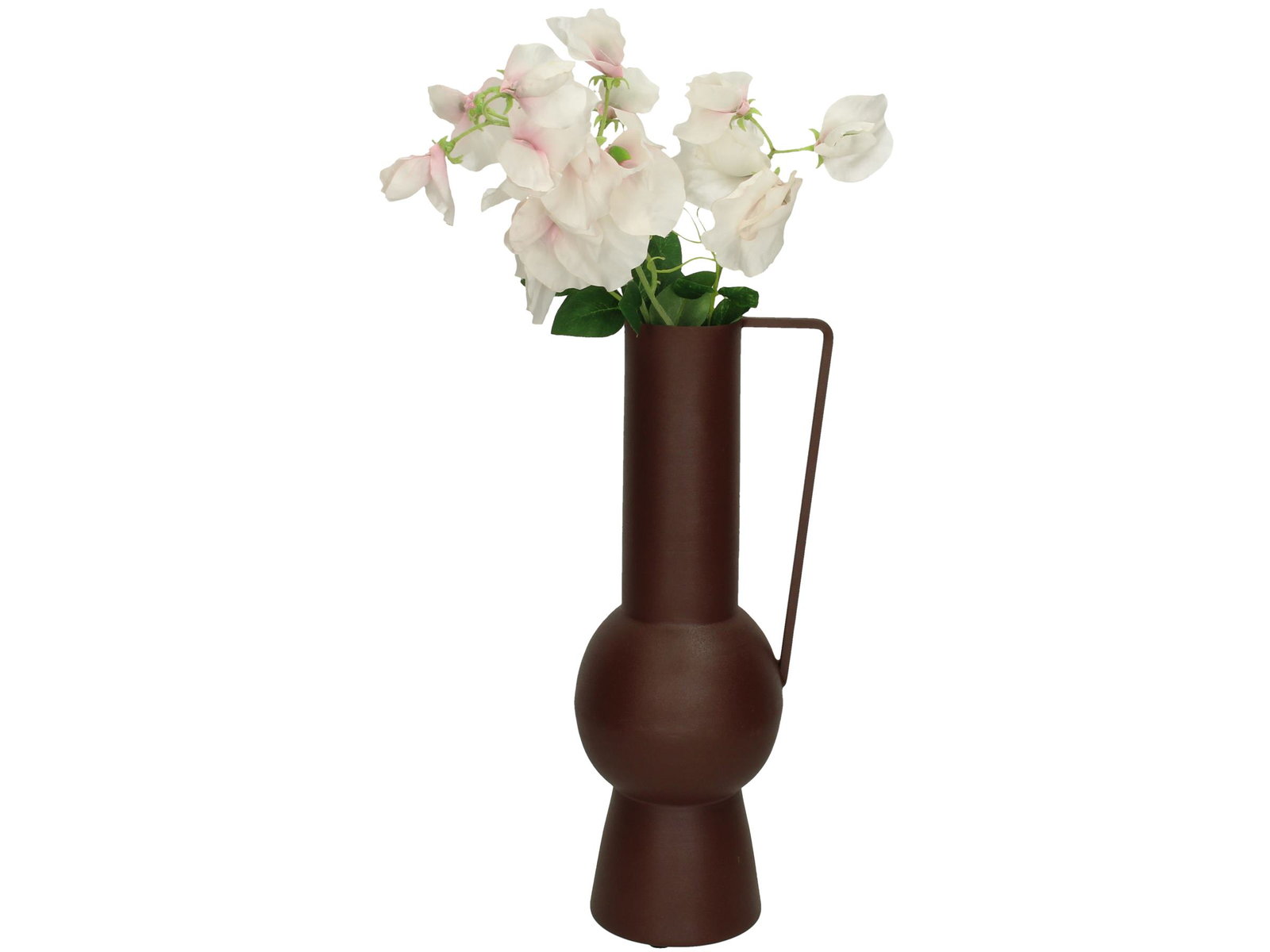 Vase Iron Brown 13x10.5x31cm
