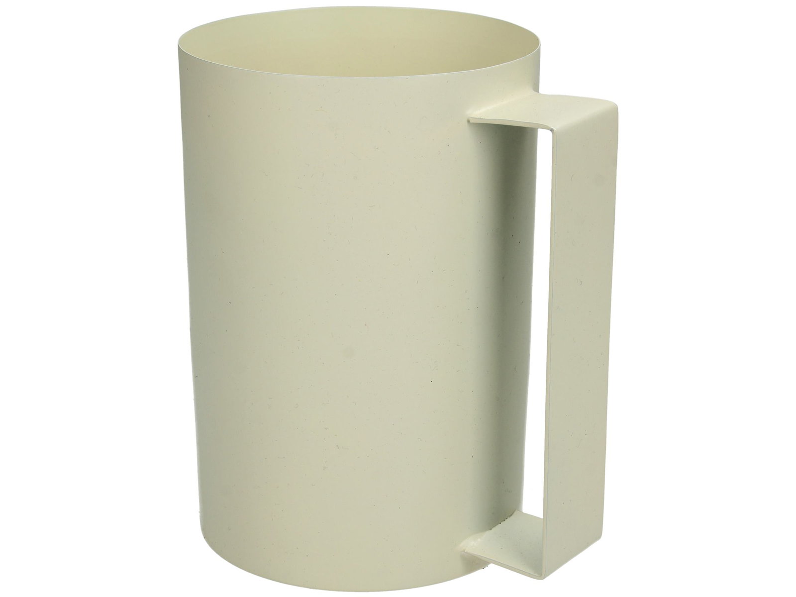 Vase Metal Ivory 12.5x10x14.5cm