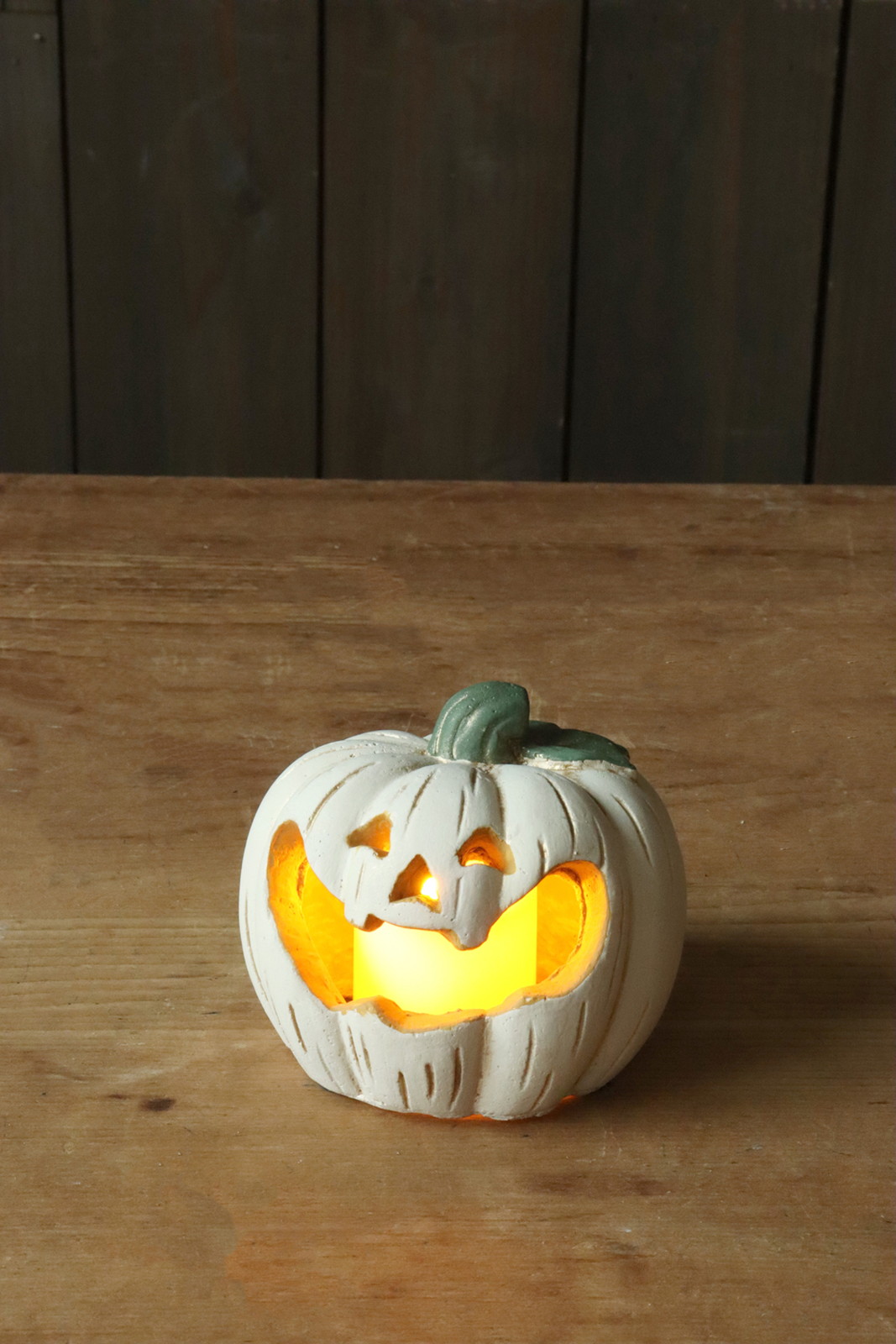 【個人宅配送不可】ハロウィンオーナメント26ランタンB-WH
