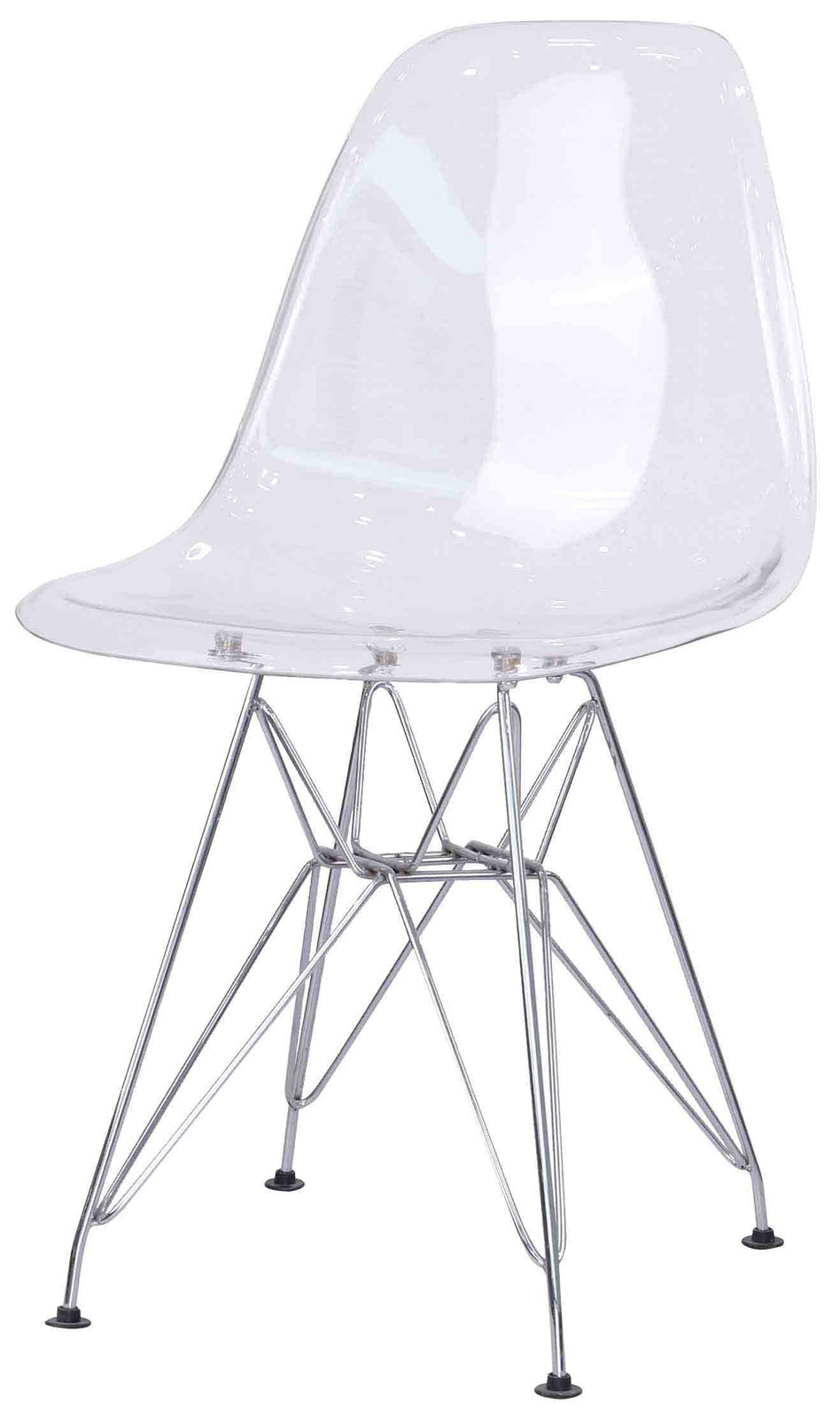 リーブス チェア 4脚入 クリア