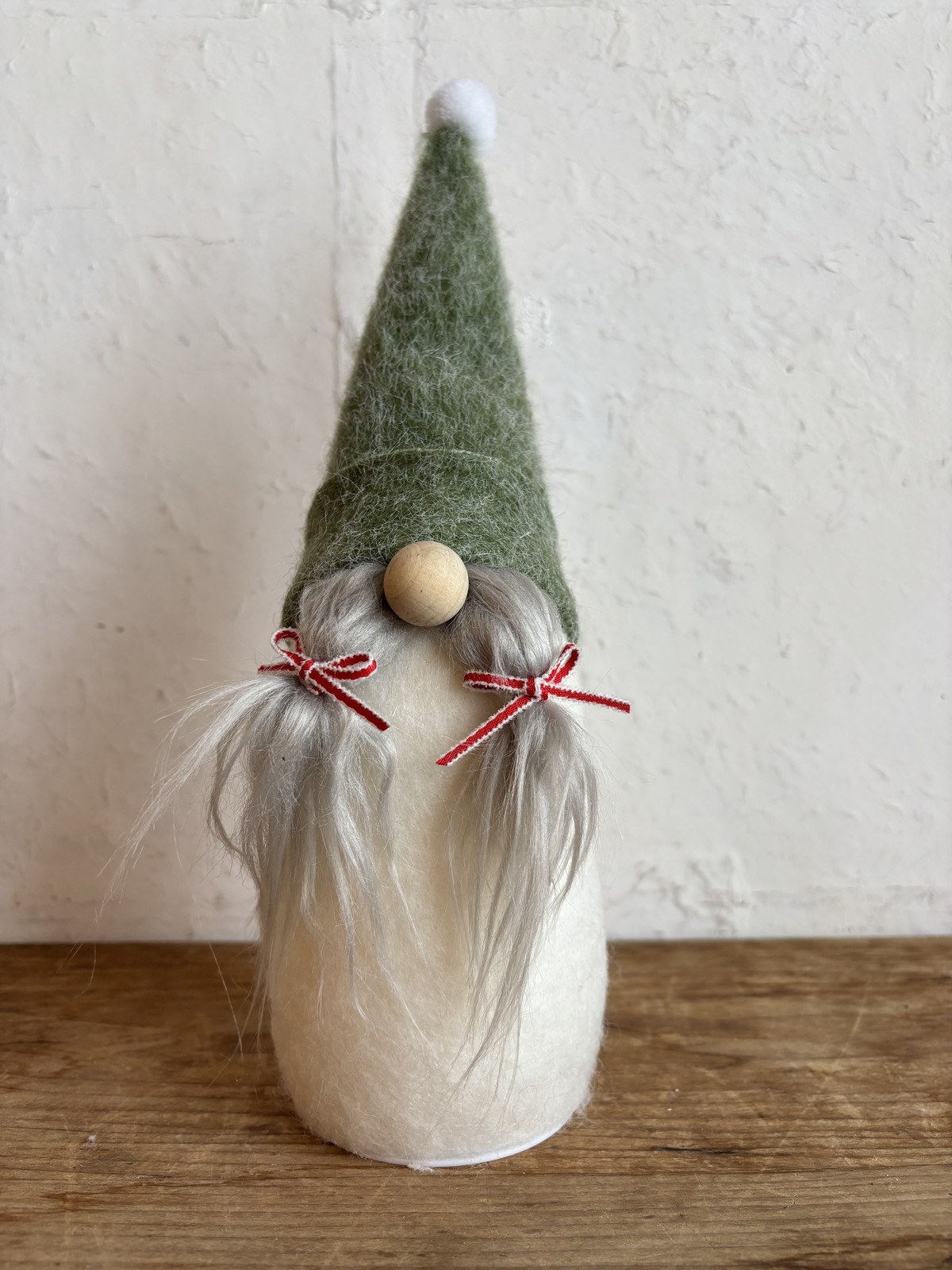 【個人宅配送不可】フェルト ぽよぽよライト ノーム グリーン L