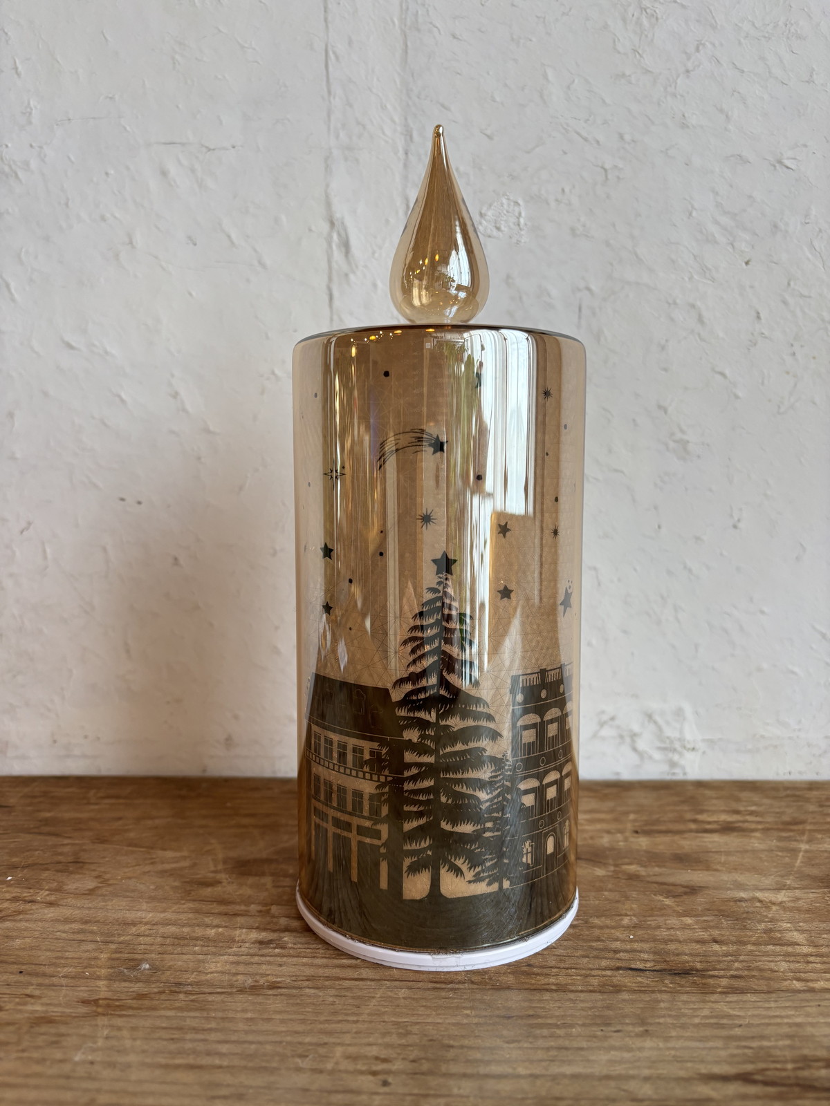 【個人宅配送不可】ガラスライト 回転ライト