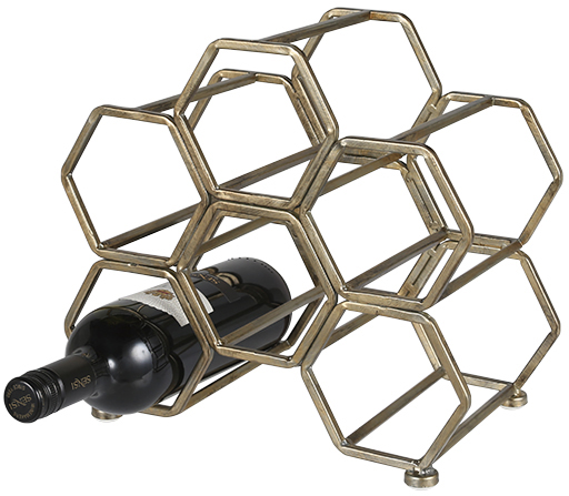 ylzszyʓrzHONEYCOMB WINE RACK