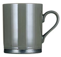 ylzszyʓrzMUG WITH RUST RIM GRAY