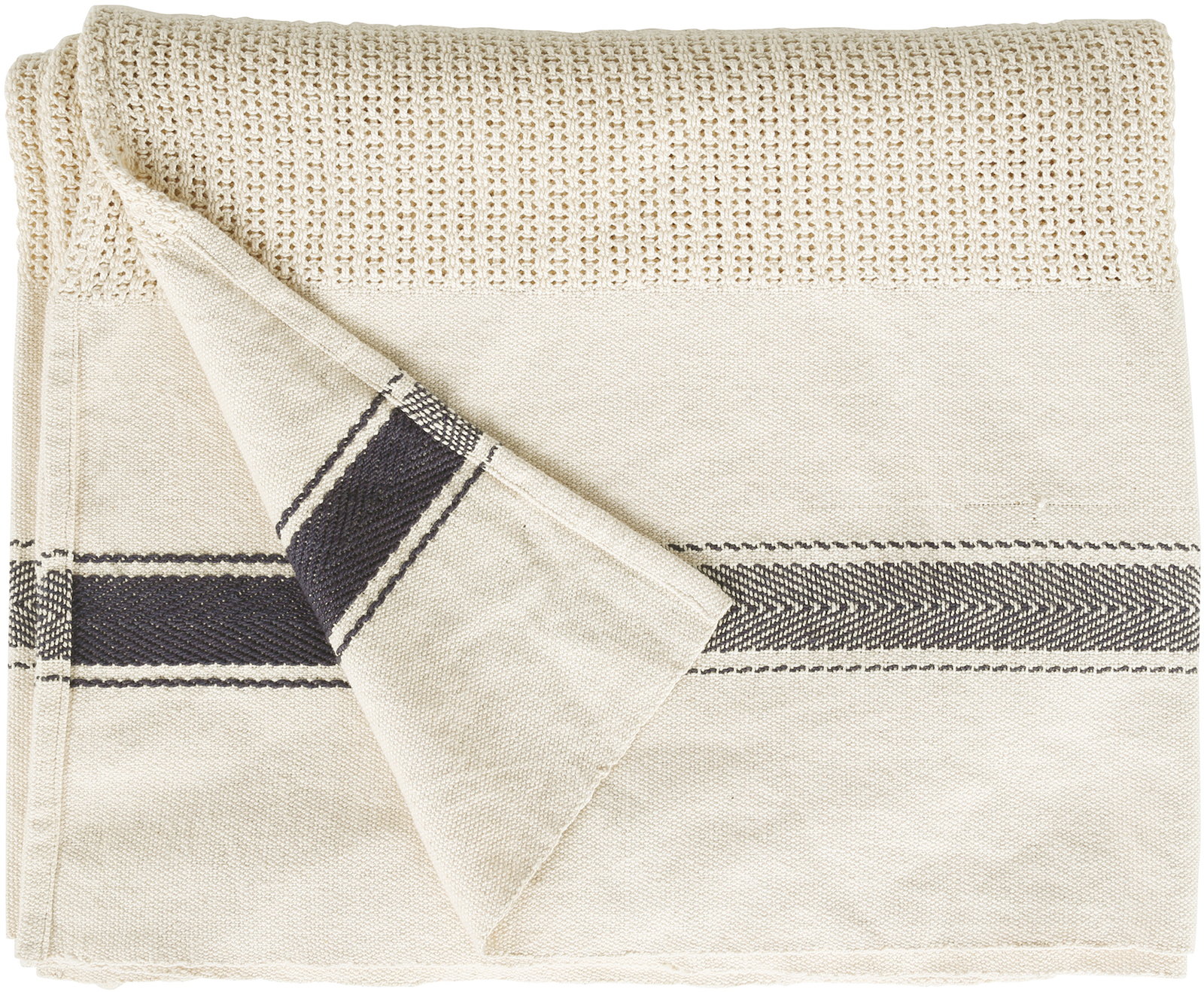 �y�l��z���s�z�y�����ʓr�zLENO WEAVE BLANKET NATURAL