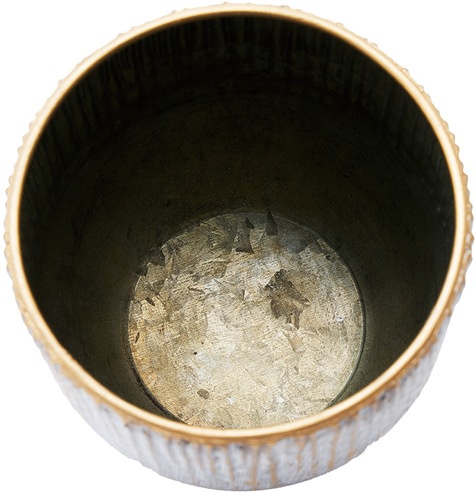 【個人宅配送不可】MC円形アールメタル柄GGLWGφ10xH9