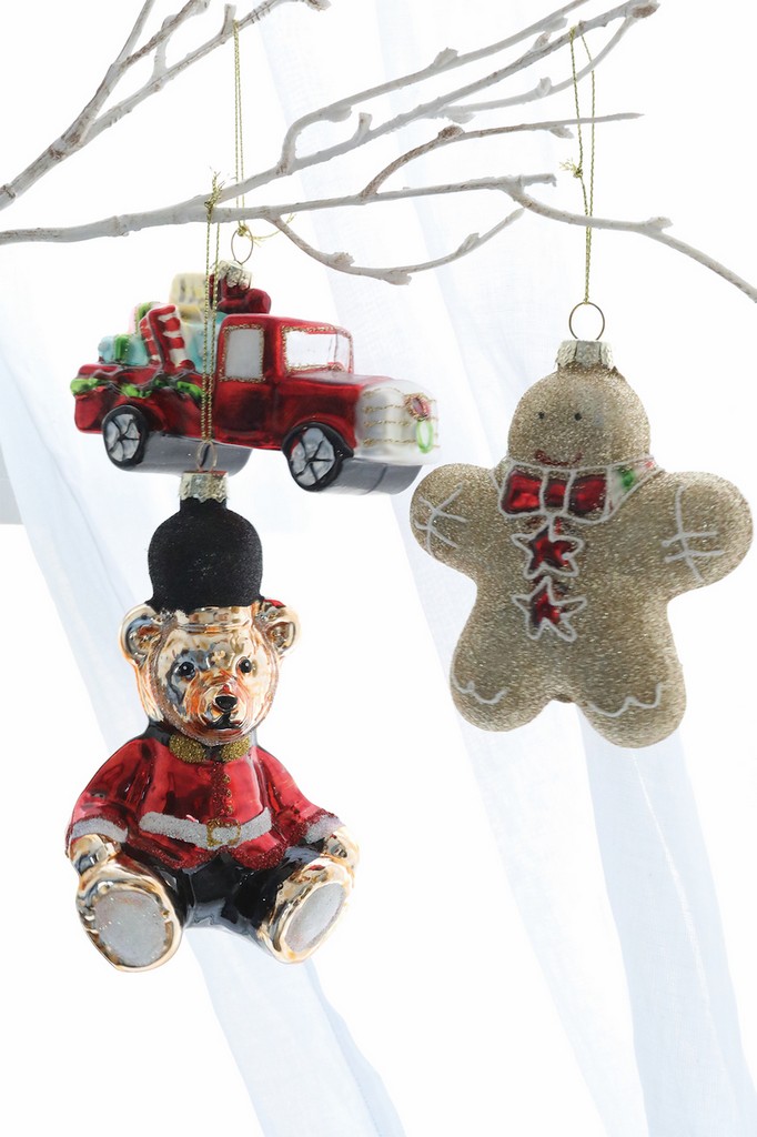 【個人宅配送不可】プレゼントカー・ガラスオーナメント