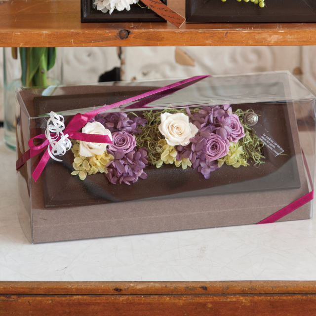 ウッドフレームダークブラウン2個