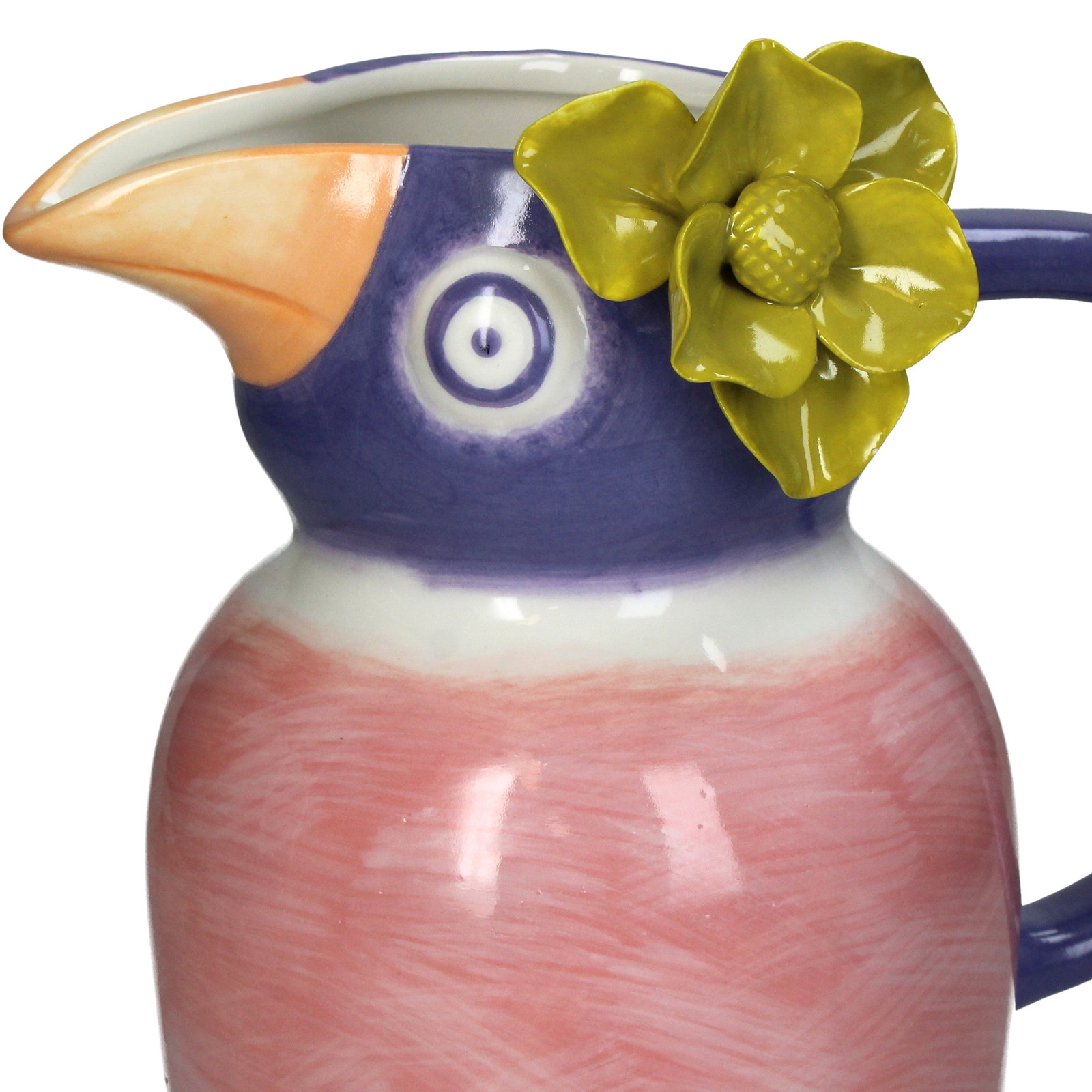 ��Vase Bird Stoneware Mult